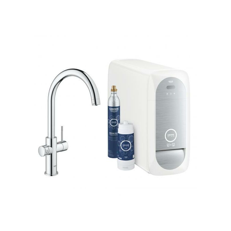 Grohe Blue Home C-spout Starter Kit 31455 Mezclador monomando de Grohe Blue Home C-spout Starter Kit 31455 Mezclador monomando de