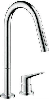 Hansgrohe Axor Citterio M DN 15 Mezclador de cocina monomando de 2 Hansgrohe Axor Citterio M DN 15 Mezclador de cocina monomando de 2