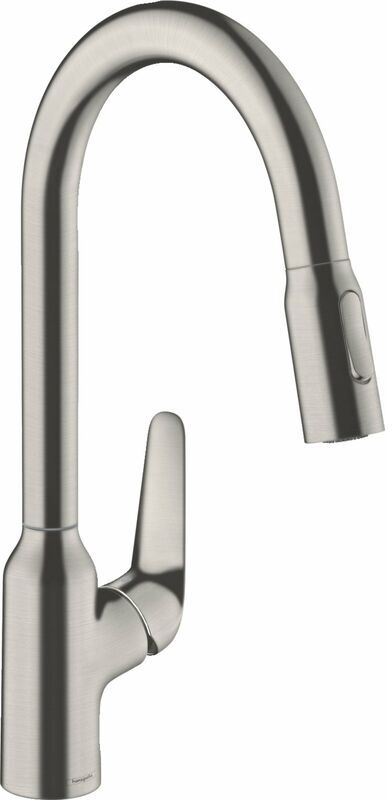 Hansgrohe Focus M42 monomando de cocina 220, ducha extraíble, 2jet, Hansgrohe Focus M42 monomando de cocina 220, ducha extraíble, 2jet,