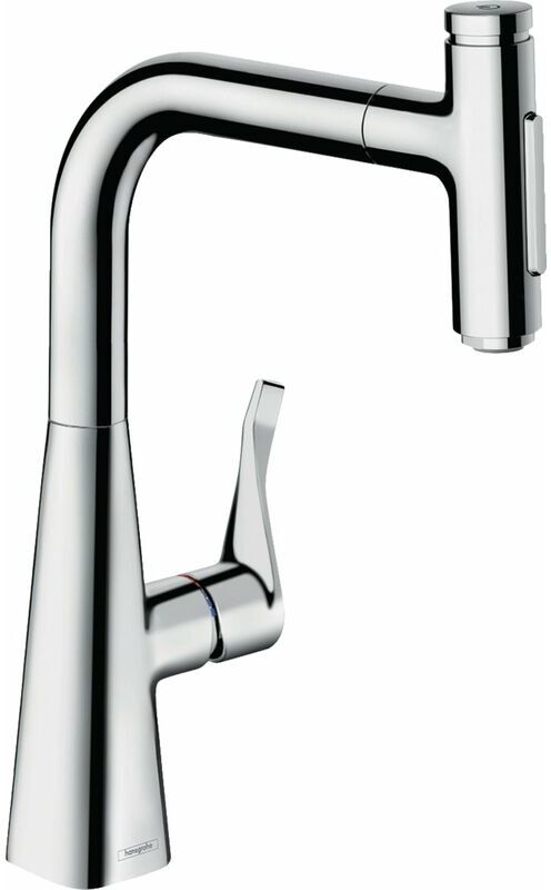 Hansgrohe Metris M71 Monomando de cocina 240, ducha extraíble, 2jet, Hansgrohe Metris M71 Monomando de cocina 240, ducha extraíble, 2jet,