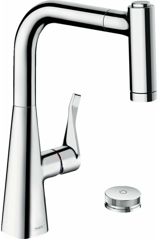 Hansgrohe Metris Select M71 Mezclador de cocina monomando de 2 agujeros Hansgrohe Metris Select M71 Mezclador de cocina monomando de 2 agujeros