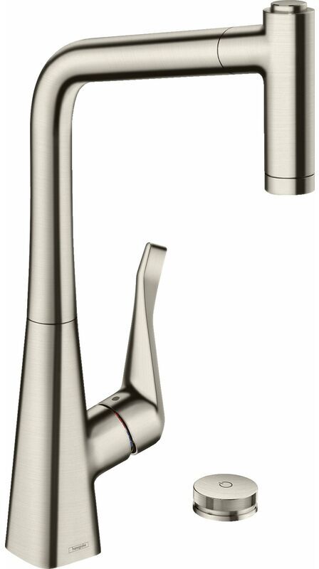 Hansgrohe Metris Select M71 Mezclador de cocina monomando de 2 agujeros Hansgrohe Metris Select M71 Mezclador de cocina monomando de 2 agujeros