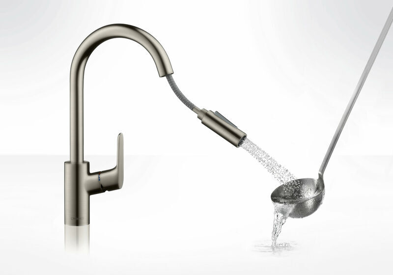 hansgrohe Focus M41 monomando de cocina 240, ducha extraíble, 2 hansgrohe Focus M41 monomando de cocina 240, ducha extraíble, 2