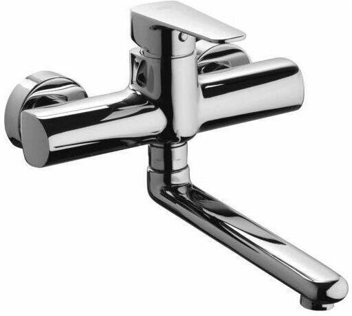 PAFFONI Mezclador de lavabo de pared con caño 200 mm Paffoni SLY SY161   Cromo PAFFONI Mezclador de lavabo de pared con caño 200 mm Paffoni SLY SY161   Cromo