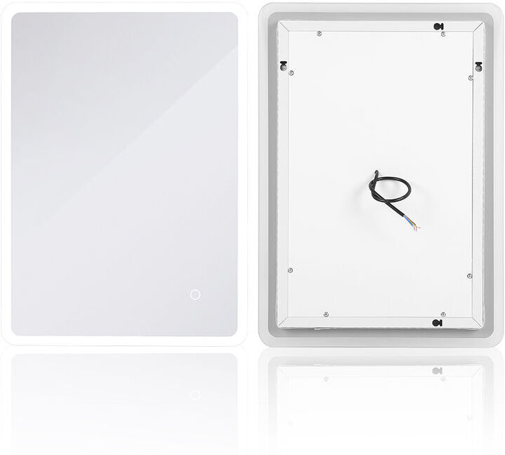 Oobest - Espejo de baño   Espejo led   Impermeable + Interruptor táctil Oobest - Espejo de baño   Espejo led   Impermeable + Interruptor táctil