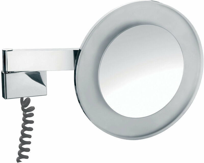EMCO Espejo de maquillaje y afeitado Emco LED, aumento: 5x, redondo, LED de EMCO Espejo de maquillaje y afeitado Emco LED, aumento: 5x, redondo, LED de