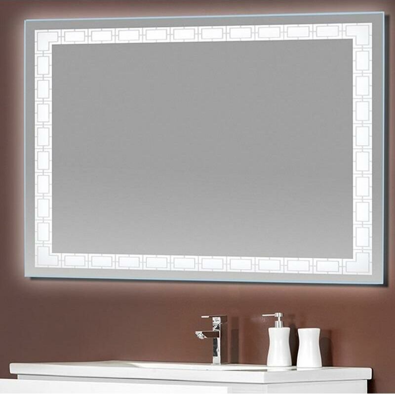 Stano - Espejo LED modelo FORMA rectangular 70 x 100 cm Stano - Espejo LED modelo FORMA rectangular 70 x 100 cm