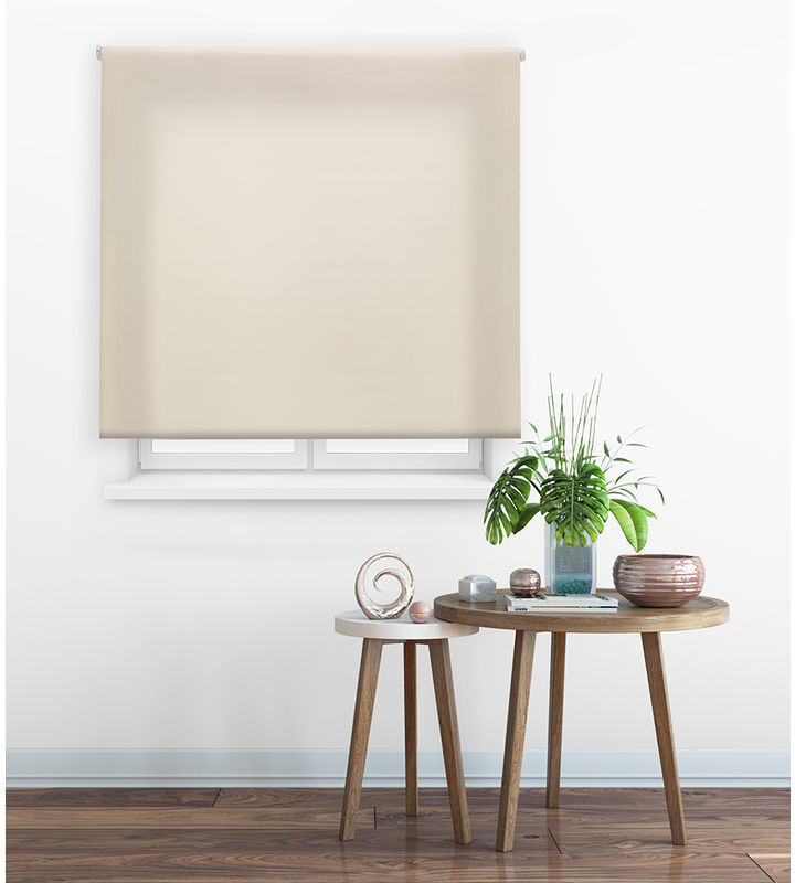 HAPPYSTOR Estor Enrollable Happystor Clear Traslúcido Liso 102-Beige 120x250 HAPPYSTOR Estor Enrollable Happystor Clear Traslúcido Liso 102-Beige 120x250