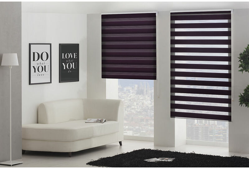 HAPPYSTOR Estor Enrollable Happystor Night Noche y Dia 305-Violeta 110x250 HAPPYSTOR Estor Enrollable Happystor Night Noche y Dia 305-Violeta 110x250