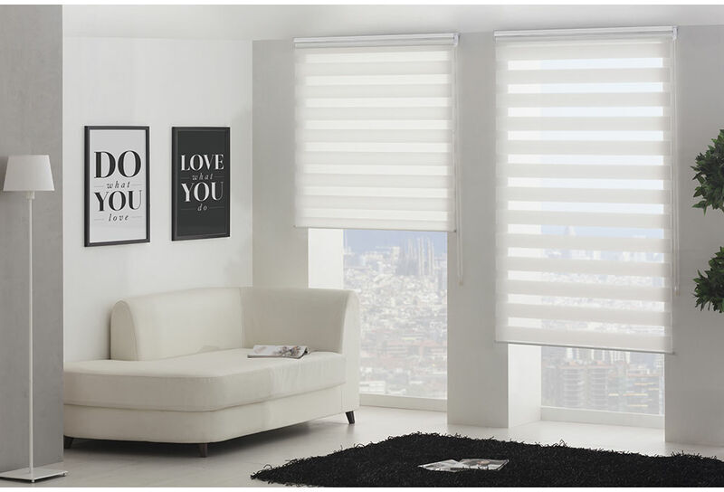 HAPPYSTOR Estor Enrollable Happystor Night Noche y Dia 301-Crema 95x250 HAPPYSTOR Estor Enrollable Happystor Night Noche y Dia 301-Crema 95x250