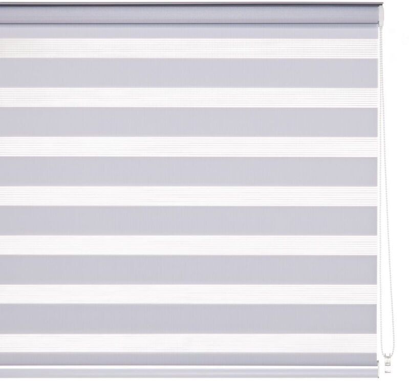 LOLAHOME Estor enrollable noche y día blanco de tela nórdico de 180x120 cm LOLAHOME Estor enrollable noche y día blanco de tela nórdico de 180x120 cm