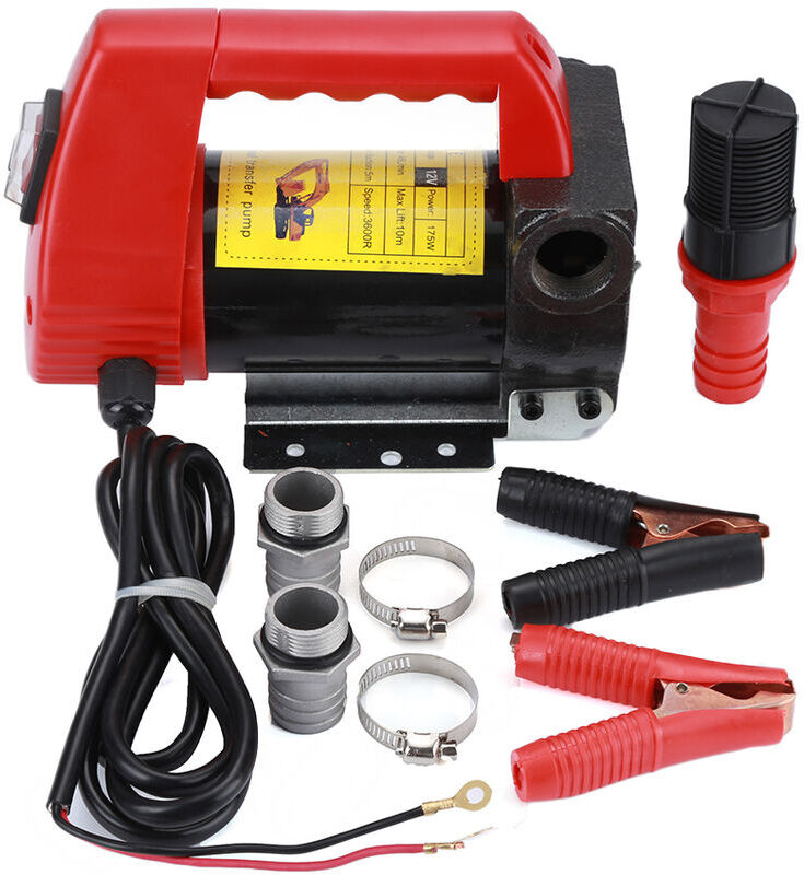 Jeobest - 12V 40L - Bomba de transferencia autocebante diésel de 175 W Jeobest - 12V 40L - Bomba de transferencia autocebante diésel de 175 W