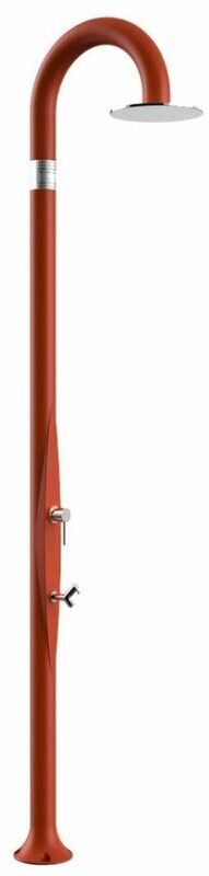 ARKEMA DESIGN - PRODOTTO MADE IN ITALY Ducha Clásica Naranja con Lavapiés cm 17x17x232 ARKEMA DESIGN ARKEMA DESIGN - PRODOTTO MADE IN ITALY Ducha Clásica Naranja con Lavapiés cm 17x17x232 ARKEMA DESIGN