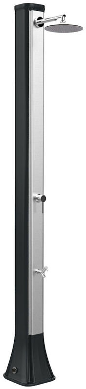 ARKEMA DESIGN - PRODOTTO MADE IN ITALY Ducha Solar y Lavapiés Antracita y Inox cm 215x29x26 ARKEMA DESIGN ARKEMA DESIGN - PRODOTTO MADE IN ITALY Ducha Solar y Lavapiés Antracita y Inox cm 215x29x26 ARKEMA DESIGN