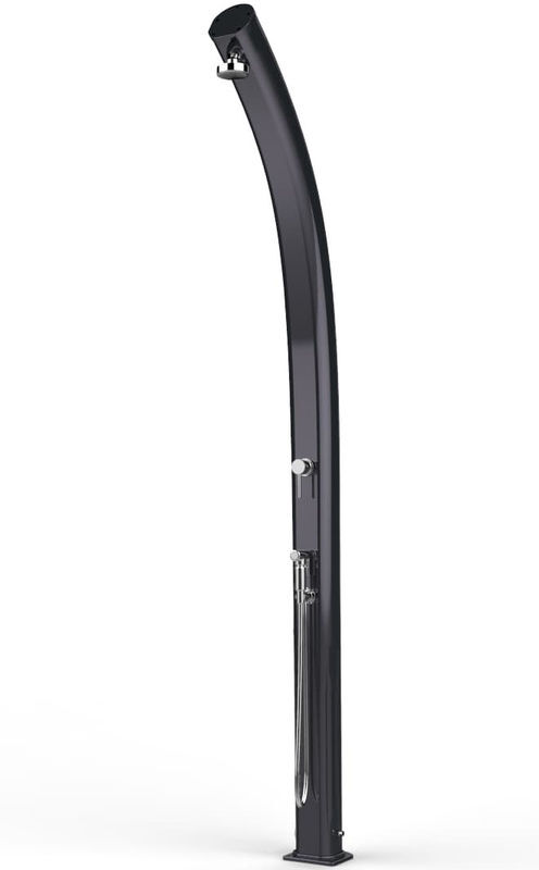 ARKEMA DESIGN - PRODOTTO MADE IN ITALY Ducha solar para piscina Jolly Top Negro cm 226x16,5x15 ARKEMA DESIGN ARKEMA DESIGN - PRODOTTO MADE IN ITALY Ducha solar para piscina Jolly Top Negro cm 226x16,5x15 ARKEMA DESIGN