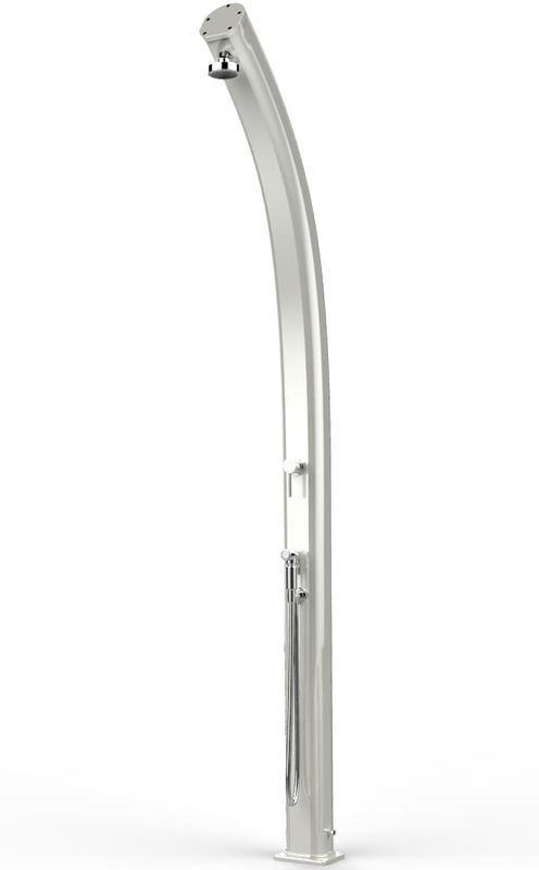 ARKEMA DESIGN - PRODOTTO MADE IN ITALY Ducha solar con teleducha Jolly Perla cm 226x16,5x15 ARKEMA DESIGN ARKEMA DESIGN - PRODOTTO MADE IN ITALY Ducha solar con teleducha Jolly Perla cm 226x16,5x15 ARKEMA DESIGN