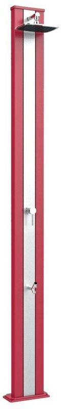 ARKEMA DESIGN - PRODOTTO MADE IN ITALY Ducha solar Spring S Cherry e Inox cm 26x12x228 ARKEMA DESIGN ARKEMA DESIGN - PRODOTTO MADE IN ITALY Ducha solar Spring S Cherry e Inox cm 26x12x228 ARKEMA DESIGN