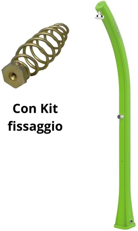 ARKEMA DESIGN - PRODOTTO MADE IN ITALY Ducha solar verde claro para el jardín cm 19x17x215 ARKEMA DESIGN ARKEMA DESIGN - PRODOTTO MADE IN ITALY Ducha solar verde claro para el jardín cm 19x17x215 ARKEMA DESIGN