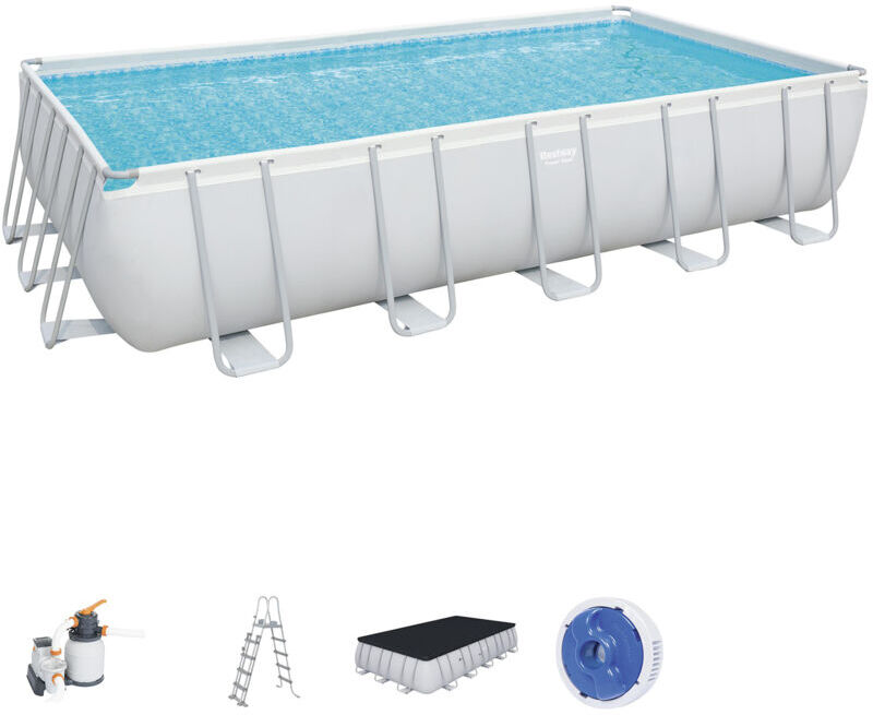 BESTWAY Piscina Desmontable Tubular Bestway Power Steel 671x366x132 cm BESTWAY Piscina Desmontable Tubular Bestway Power Steel 671x366x132 cm