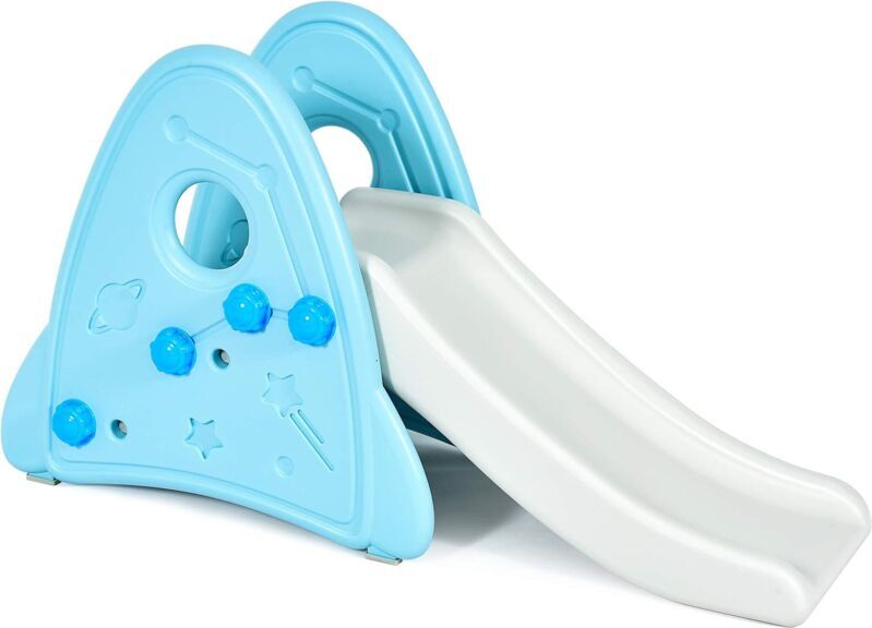 COSTWAY Tobogán Infantil de Plástico Tobogán de Jardín Parque Hogar Interior COSTWAY Tobogán Infantil de Plástico Tobogán de Jardín Parque Hogar Interior