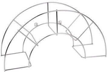 Sauvic - COLGADOR MANGUERA PARED ACERO INOXIDABLE Sauvic - COLGADOR MANGUERA PARED ACERO INOXIDABLE