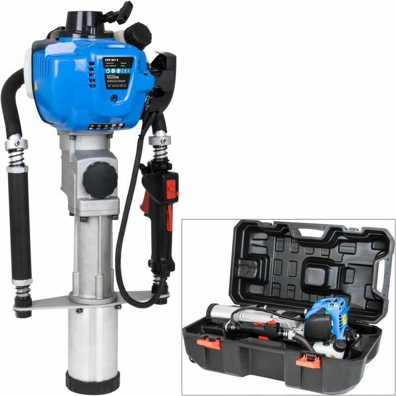 GüDE GPR 801 E - Hincapostes térmico con maletín de transporte para postes y GüDE GPR 801 E - Hincapostes térmico con maletín de transporte para postes y