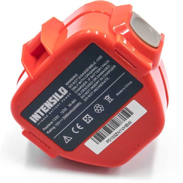INTENSILO Batería compatible con Makita 4331DWAE, 4331DWD, 4331DWDE, INTENSILO Batería compatible con Makita 4331DWAE, 4331DWD, 4331DWDE,