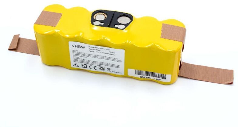 VHBW Batería NiMH 2000mAh(14.4V) compatible con iRobot Roomba 551, 555, 560, VHBW Batería NiMH 2000mAh(14.4V) compatible con iRobot Roomba 551, 555, 560,
