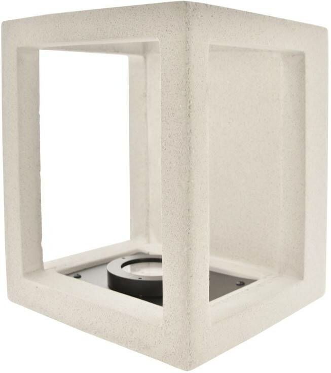 BARCELONA LED Aplique de concreto exterior LED 'CUBIC' 4W   Blanco BARCELONA LED Aplique de concreto exterior LED 'CUBIC' 4W   Blanco