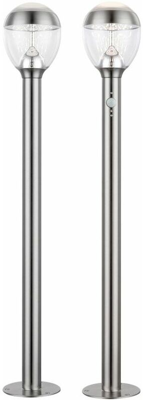 ETC-SHOP 2x LED lámparas de pie de área al aire libre patio proyector detector ETC-SHOP 2x LED lámparas de pie de área al aire libre patio proyector detector