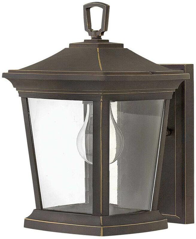 02-ELSTEAD Aplique de exterior Bromlay, 29,9 cm, bronce frotado con aceite 02-ELSTEAD Aplique de exterior Bromlay, 29,9 cm, bronce frotado con aceite