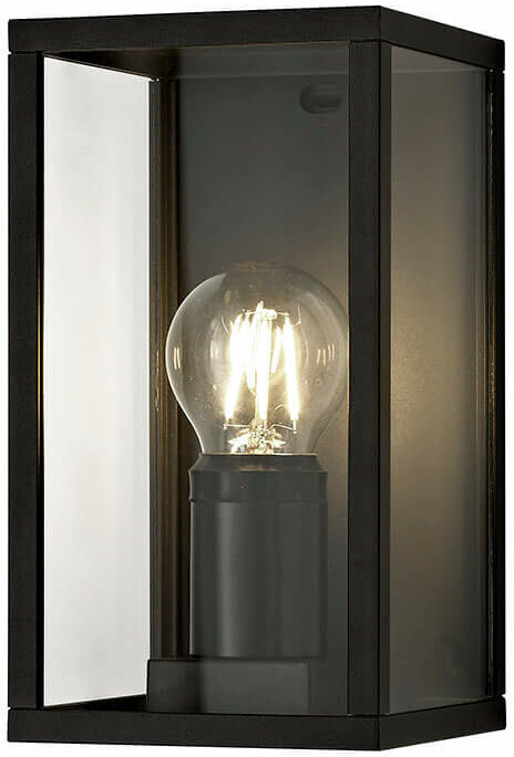 13-LUMINAIRE CENTER Aplique de pared IP54 Aster 1 bombilla Grafito negro 15 Cm 13-LUMINAIRE CENTER Aplique de pared IP54 Aster 1 bombilla Grafito negro 15 Cm