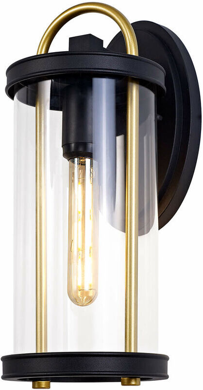 13-LUMINAIRE CENTER Aplique de pared IP54 Fascia 1 Bombilla Negro 82 Cm 13-LUMINAIRE CENTER Aplique de pared IP54 Fascia 1 Bombilla Negro 82 Cm