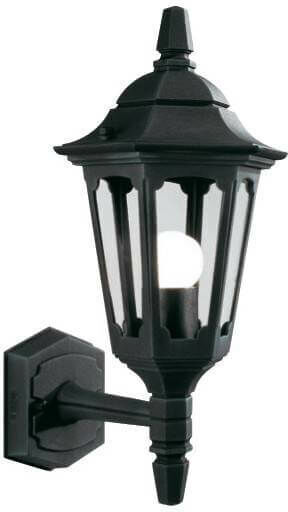 02-ELSTEAD Aplique de parroquia 39 cm, negro, pequeño 02-ELSTEAD Aplique de parroquia 39 cm, negro, pequeño