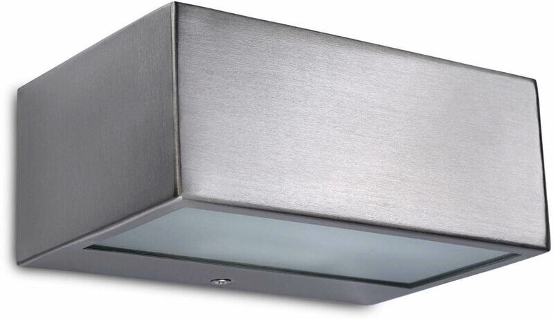 05-LEDS C4 Aplique halógeno Nemesis, acero inoxidable y vidrio. 05-LEDS C4 Aplique halógeno Nemesis, acero inoxidable y vidrio.