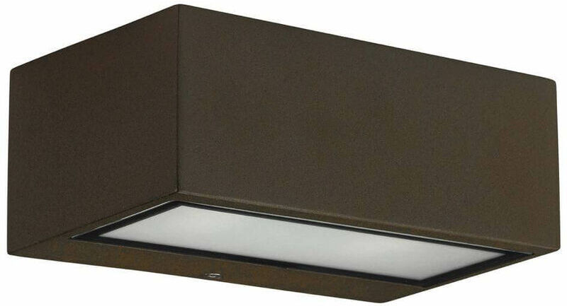 05-LEDS C4 Aplique halógeno Nemesis, aluminio y vidrio, gris urbano 05-LEDS C4 Aplique halógeno Nemesis, aluminio y vidrio, gris urbano