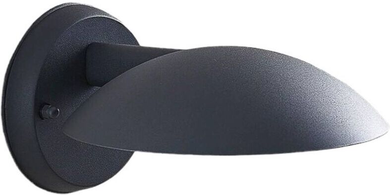 LINDBY Aplique LED para exterior Maive en gris oscuro LINDBY Aplique LED para exterior Maive en gris oscuro