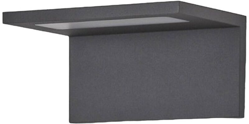 LUCANDE Aplique LED para exteriores Caner plano LUCANDE Aplique LED para exteriores Caner plano