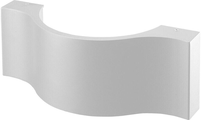 LUCANDE Atractivo aplique LED para exteriores Jace, blanco LUCANDE Atractivo aplique LED para exteriores Jace, blanco