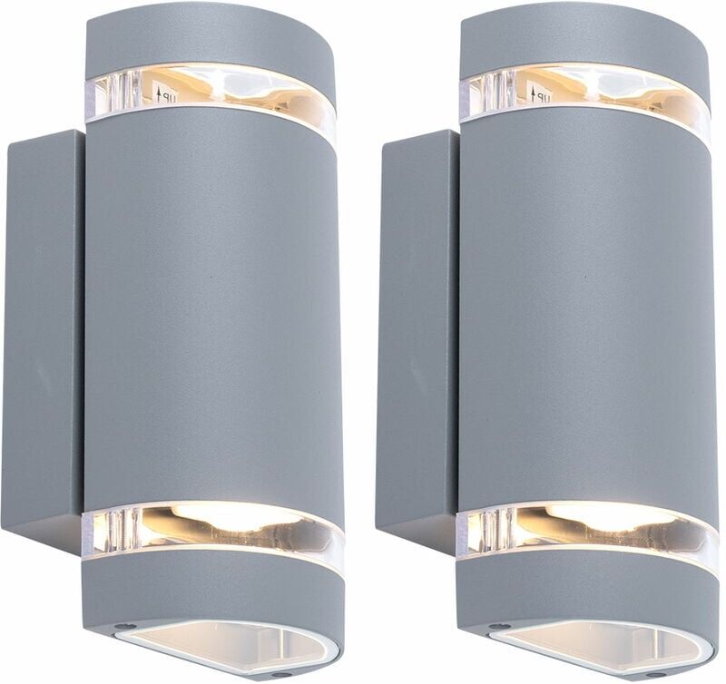 Etc-shop - Conjunto de lámparas luces 2 Muro de iluminación de arriba y Etc-shop - Conjunto de lámparas luces 2 Muro de iluminación de arriba y