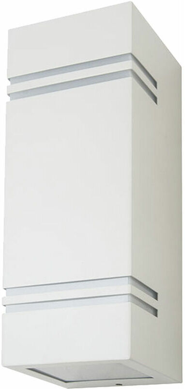 ETC-SHOP Foco de luz de pared al aire libre fachadas blancas de control remoto ETC-SHOP Foco de luz de pared al aire libre fachadas blancas de control remoto