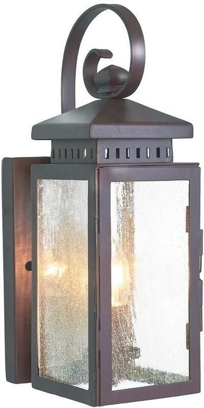 02-ELSTEAD Hythe aplique, hierro forjado 02-ELSTEAD Hythe aplique, hierro forjado