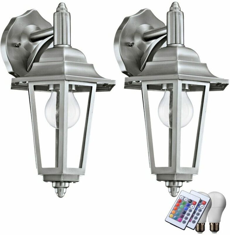 ETC-SHOP Lámpara de pared de la linterna Parque proyector al aire libre EEK a ETC-SHOP Lámpara de pared de la linterna Parque proyector al aire libre EEK a