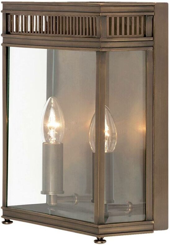 02-elstead - Lámpara de pared Holborn, bronce oscuro, mediano 02-elstead - Lámpara de pared Holborn, bronce oscuro, mediano