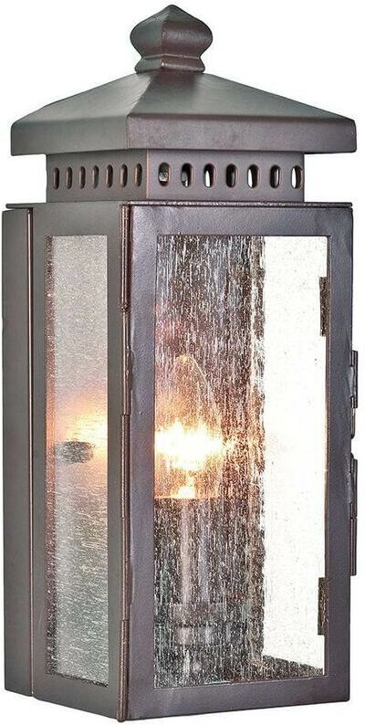 02-ELSTEAD Lámpara de pared Matlock, hierro forjado 02-ELSTEAD Lámpara de pared Matlock, hierro forjado