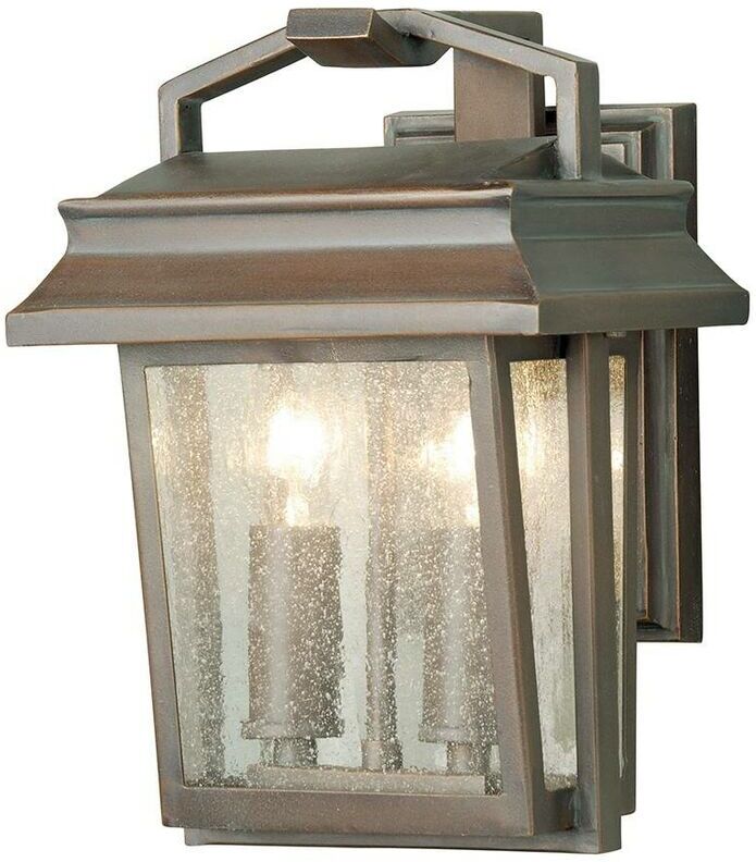 02-ELSTEAD Lámpara de pared Newlyn, hierro forjado 02-ELSTEAD Lámpara de pared Newlyn, hierro forjado