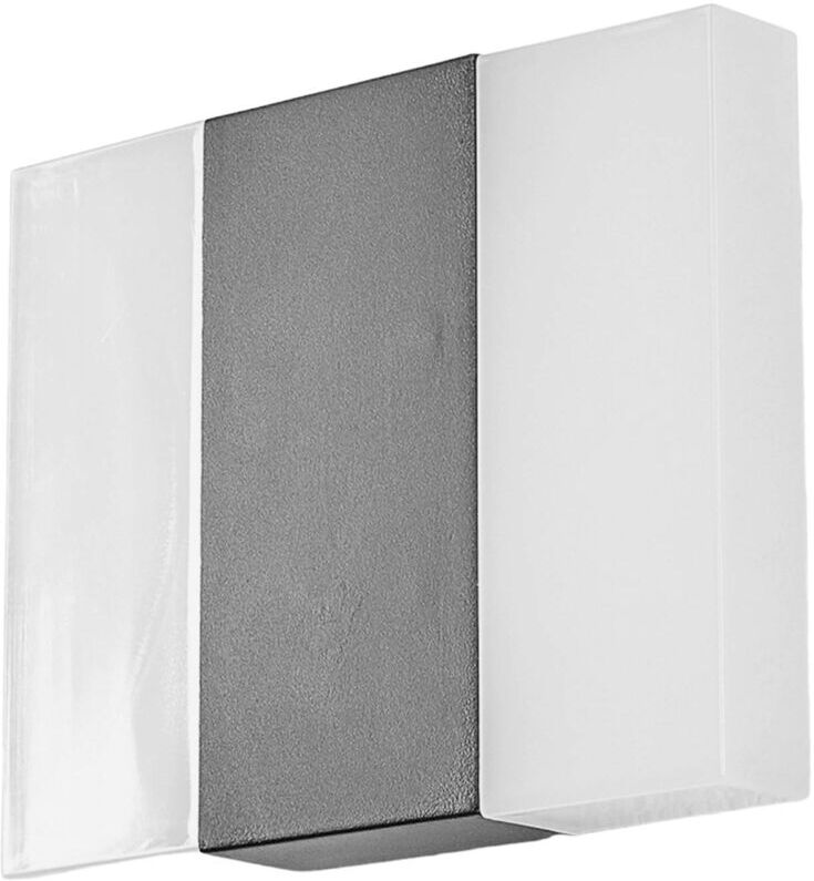 LINDBY Lámpara pared ext LED Börje con forma cuadrada LINDBY Lámpara pared ext LED Börje con forma cuadrada