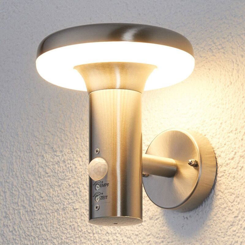 LINDBY Lámpara pared exterior LED detector mov. Pepina LINDBY Lámpara pared exterior LED detector mov. Pepina