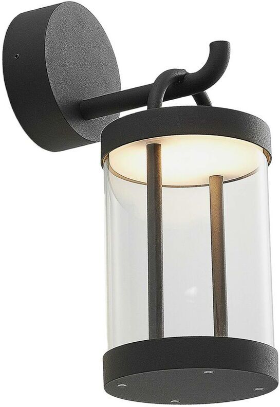 LUCANDE Caius aplique LED para exterior - Lucande LUCANDE Caius aplique LED para exterior - Lucande