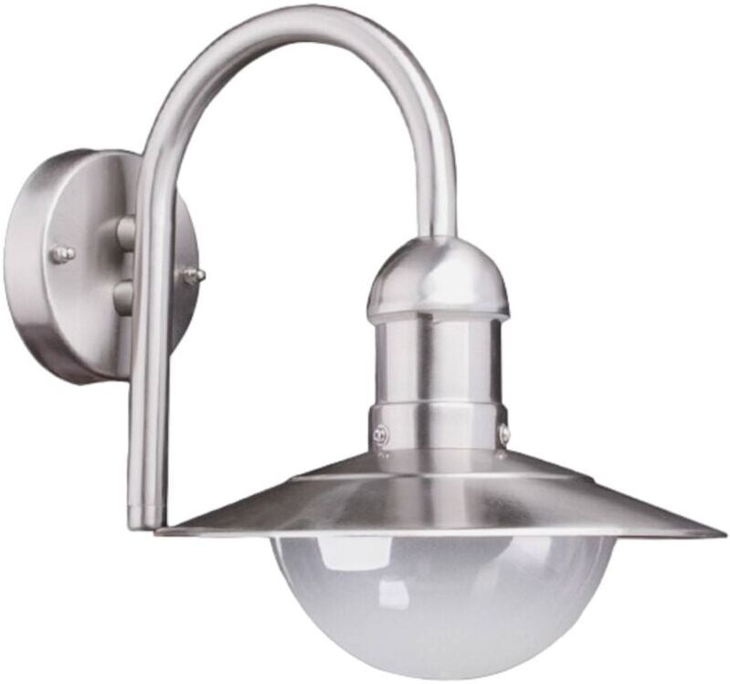 LINDBY Moderna lámpara pared ext acero inoxidable Damion LINDBY Moderna lámpara pared ext acero inoxidable Damion